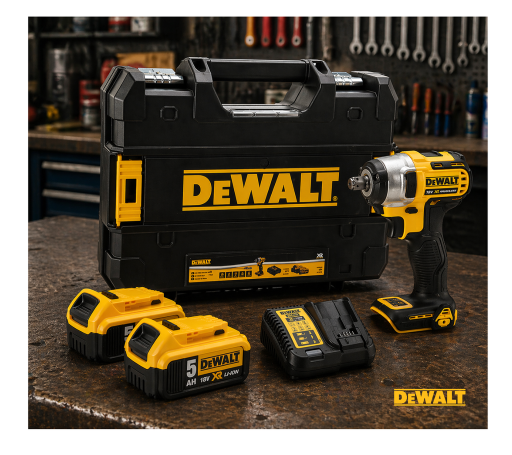 Μπουλονόκλειδο Μπαταρίας DeWALT - DCF880M2-QW XR X2 Μπαταρίες 6.0Ah Li-ion