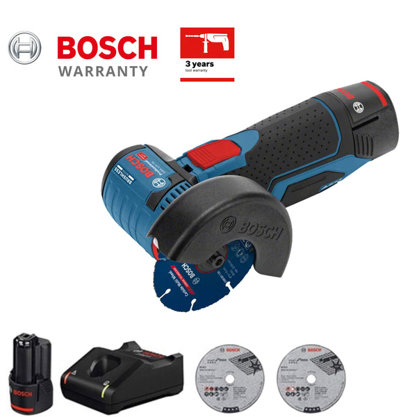 Γωνιακός Τροχός Λείανσης GWS 12V-76 - Bosch Με x2 Μπαταρίες