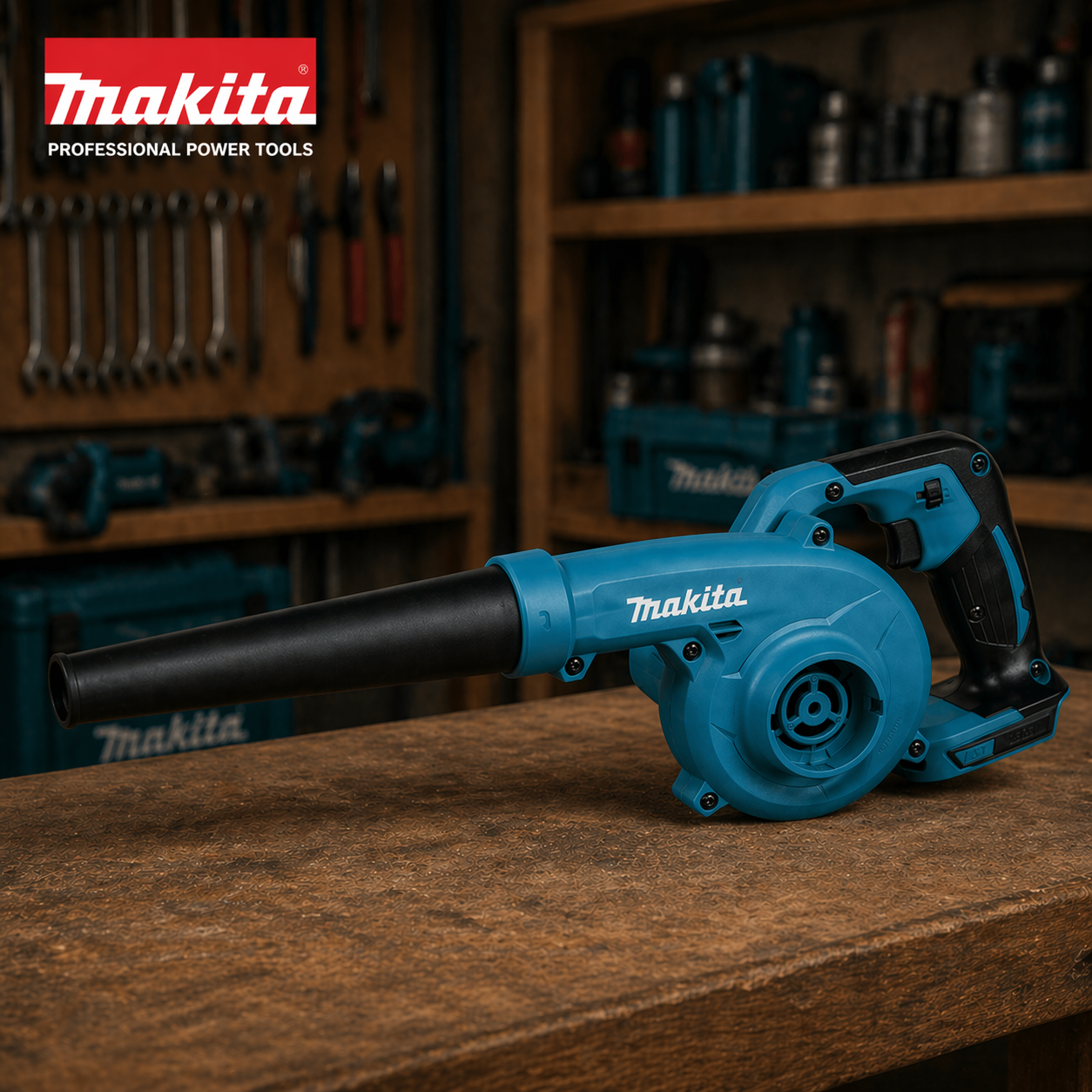Makita Φυσητήρας - Αναρροφητήρας DUB185Z Με Χ2 Μπαταρίες Και Σακούλα Συλλογής