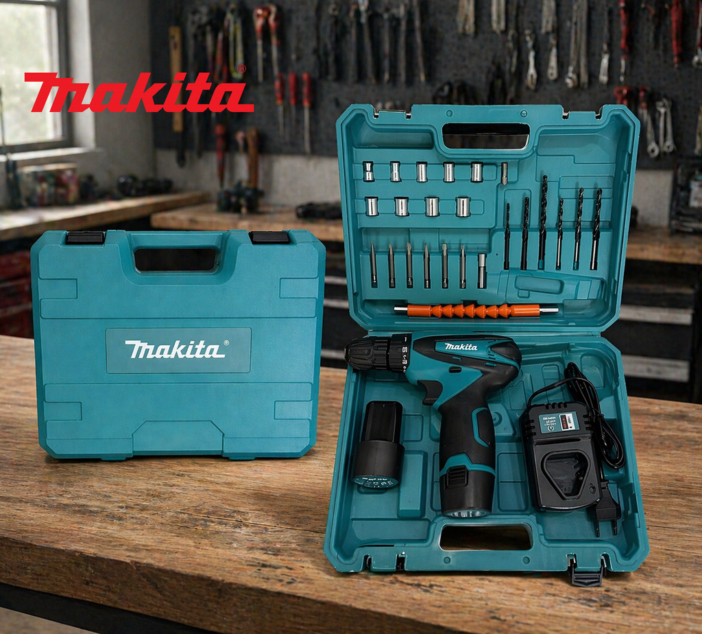 Δραπανοκατσάβιδο Makita - HP330DWE Με x2 Μπαταρίες