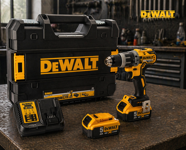 Δραπανοκατσάβιδο DeWalt - DCD996P2 Brushless X2 Μπαταρίες Li-ion Και Δώρο Βαλίτσα Με Εξαρτήματα