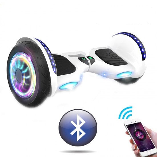 Hoverboard 6,5'' με LED Φώτα και Αποσπώμενο Τιμόνι Ιδανικό για Παιδιά