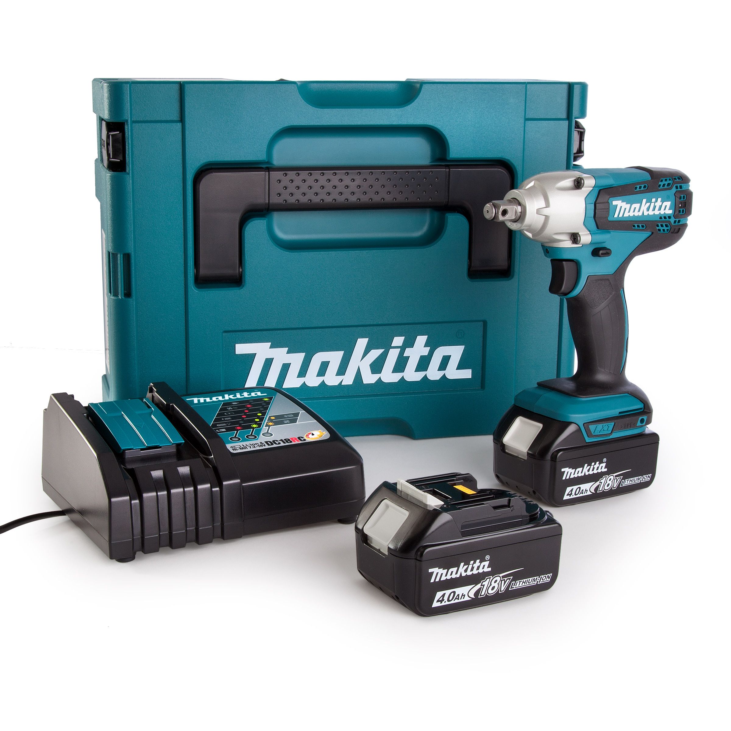 Makita  Μπουλονόκλειδο Brushless- DTW190RMJ x2 Μπαταριες 6Ah