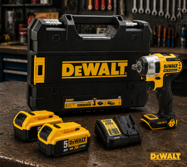Μπουλονόκλειδο Μπαταρίας DeWALT - DCF880M2-QW XR X2 Μπαταρίες 6.0Ah Li-ion